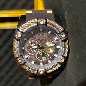 Invicta Bolt 28017 – 52 mm Rose-Gold & Purple Men’s Quartz Watch
